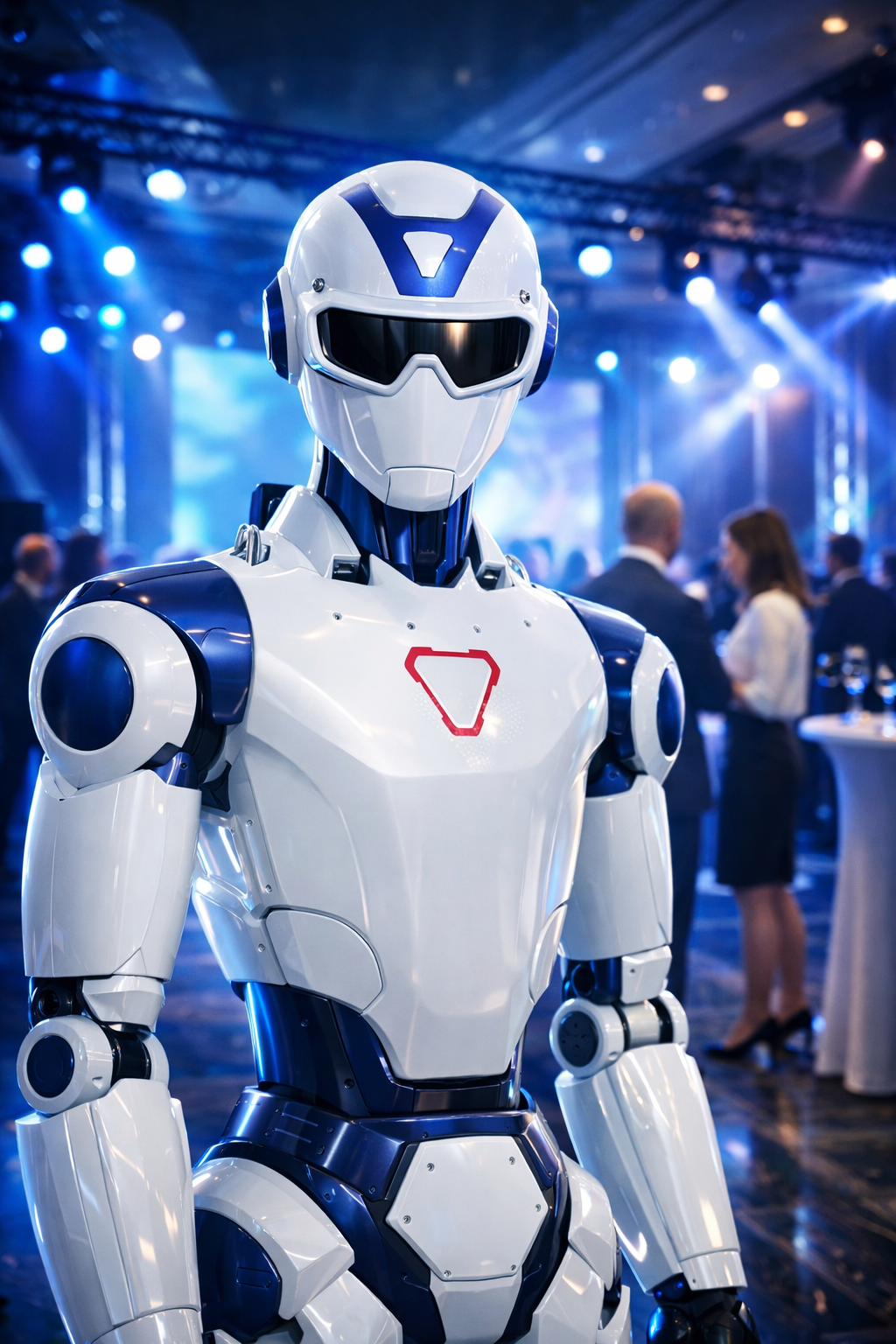 Eloy, o robô humanoide da RoboFaz para aluguel em eventos