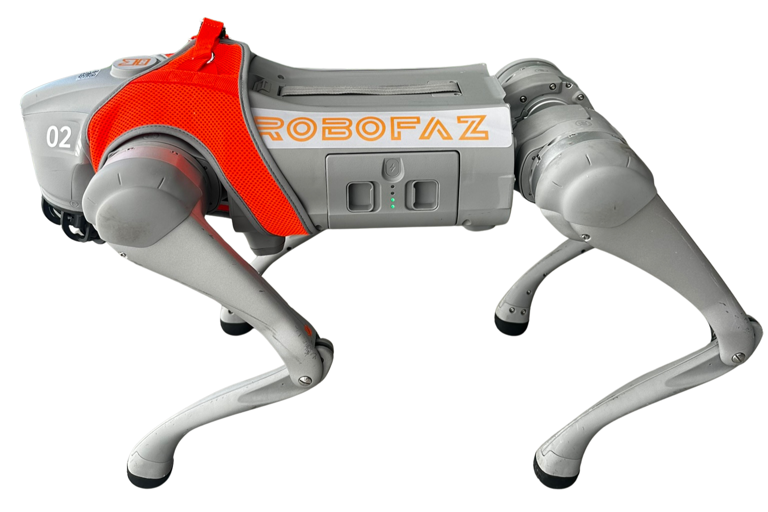 Roby, o cão robô da RoboFaz para aluguel em eventos